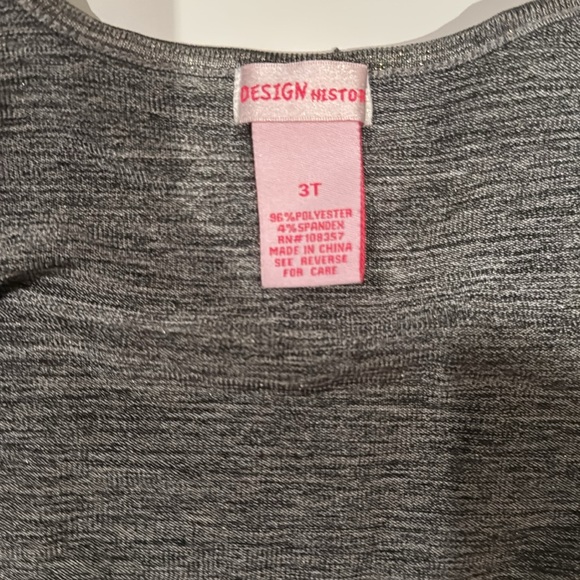 EUC Design History Gunmetal Adorable Dress Sz 3 - Picture 4 of 4